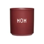 Design Letters - AJ Favourite Porseleinen mok, mama / bordeaux