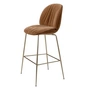 Gubi - Beetle Soft Bar Chair, volledig gestoffeerd, antiek messing / zondag (112)