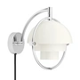 Gubi - Multi-Lite Wandlamp, chroom / wit halfmat