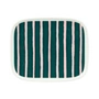 Marimekko - Oiva Piccolo bord, 15 x 12 cm, wit / roze / donkergroen