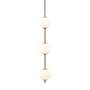 Umage - Audrey 3 LED hanglamp, messing / opaal glas