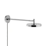 Umage - Asteria LED wandlamp, lang, monochroom / gepolijst staal