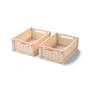 LIEWOOD - Weston Opbergdoos, 25 x 18 x 9,5 cm, appelbloesem (set van 2)