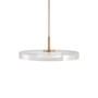 Umage - Asteria Mini LED hanglamp, messing / glas