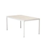 HOUE - FOUR Buitentafel, 160 x 90 cm, gedempt wit / schelp
