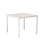 HOUE - FOUR Buitentafel, 90 x 90 cm, gedempt wit / schelp