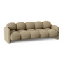 OUT Objekte unserer Tage - Sander Up 3-zitsbank, beige (stof Kvadrat Autumn 0221)