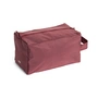 HAY - Grid Wash Bag M, bordeaux
