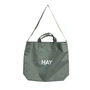 HAY - Grid Crossover Bag M, donkergroen
