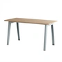 TipToe - NEW MODERN Bureau, 75 x 150 cm, berken / lichtblauw