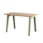 TipToe - NEW MODERN Bureau, 75 x 130 cm, berken / kaki groen