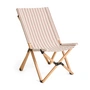 HAY - Outdoor Market Vouwstoel, beige met rode strepen