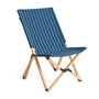 HAY - Outdoor Market Vouwstoel, blauw met beige strepen