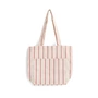 HAY - Outdoor Market Tote Bag M, beige met rode strepen