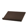 String - Tijdschriftenplank, 58 x 30 cm, donker eiken