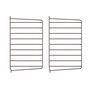 String - Muurladder voor String Plank 50 x 30 cm (set van 2), donkerbruin