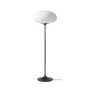 Gubi - Stemlite Vloerlamp H 110 cm, chroom zwart / opaal