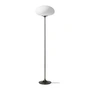 Gubi - Stemlite Vloerlamp H 150 cm, chroom zwart / opaal