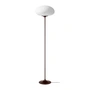 Gubi - Stemlite Staande lamp H 150 cm, zwart rood / opaal