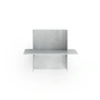 Normann Copenhagen - Alu Wandplank, 25 cm, geborsteld aluminium