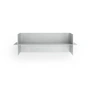 Normann Copenhagen - Alu Wandplank, 60 cm, geborsteld aluminium