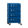 HAY - Rolcontainer, electric blue, recycled