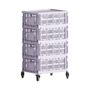 HAY - Rolcontainer, lavendel, recycled