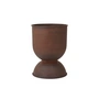 Ferm Living - Hourglass Bloempot klein, Ø 30 x H 42,5 cm, roest