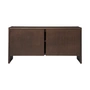 Ferm Living - Parcel kast, H 50 cm, donker gebeitst eiken