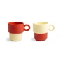 klevering - Chiquito Beker groot, 0,2 L, rood (set van 2)