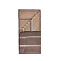 Zone Denmark - Sauna badlaken, 70 x 140, Taupe / Camel / Hemelsblauw