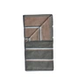 Zone Denmark - Sauna badlaken, 70 x 140, Olijfgroen / Taupe / Blauwe mist