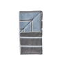 Zone Denmark - Sauna badlaken, 70 x 140, Grijs / Blauwe mist / Zacht grijs