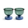 & klevering - Cantine Eierdopje, blauw (set van 2)