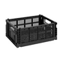 HAY - Colour Crate Mand M, 34,5 x 26,5 cm, zwart, recycled, exclusief