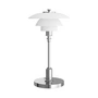 Louis Poulsen - PH 1/1 Draagbare oplaadbare LED tafellamp, hoogglans verchroomd