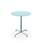 HOUE - Pico Tuintafel, Ø 64 cm, 4-sterren frame, ijsblauw