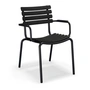 HOUE - ReCLIPS Outdoor Eetkamerstoel, zwart
