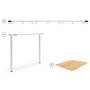 HOUE - AVANTI Infinity Set 3, grenen / gedempt wit