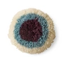HKliving - Fluffy Kussen, Ø 40 cm, blikvanger