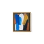 Hkliving - Framed Artwork, 18 x 20 cm, maanlicht beroertes