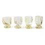 HKliving - Bril (Nienke Sikkema), citrine (set van 4)