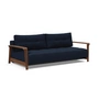 Innovation Living - Ran Slaapbank, 227 x 117 cm, blauw (stof 528, mixed dance )
