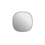 Muuto - Framed Spiegel, 40 x 40 cm, taupe / helder glas