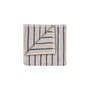 Blomus - Arto Handdoek 100 x 50 cm, dunne strepen, moonbeam / mazarine blauw