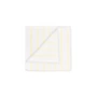 Blomus - Arto Handdoek 100 x 50 cm, dunne strepen, wit / transparant geel
