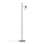 Flos - Nocturne Staande lamp F1 kegel, zilver