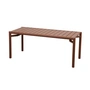 Cane-line - Bliss Salontafel / bank, desert red
