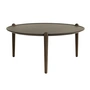 Design House Stockholm - Aria Bijzettafel hoog, Ø 90 x 42,5 cm, donker eiken