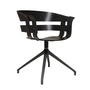 Design House Stockholm - Wick Stoel Hout, zwart eiken / zwart staal